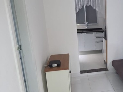 Apto 1qto/sala todo MOBILIADO, eletrodomésticos novos, com 55m2, ampla área externa - Tauá