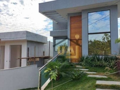 Casa à venda, 186 m² por r$ 1.150.000,00 - condomínio trilhas do sol - lagoa santa/mg