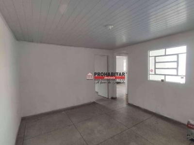 Casa com 1 dormitório para alugar, 30 m² por R$ 1.000,00/mês - Parque Brasil - São Paulo/SP