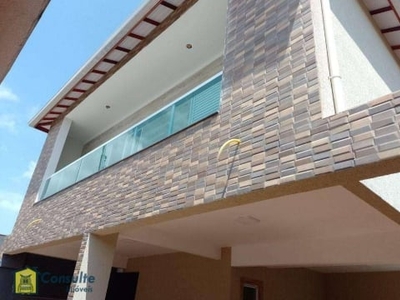 Casa com 2 dormitórios à venda, 61 m² por R$ 275.000,00 - Vila Tupi - Praia Grande/SP