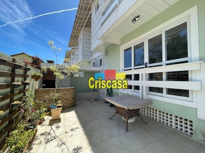 Casa com 3 dormitórios à venda, 125 m² por R$ 640.000,00 - Foguete - Cabo Frio/RJ