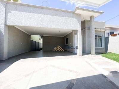 Casa com 3 dormitórios à venda, 157 m² por R$ 960.000 - Parque da Colônia - Jundiaí/SP - Focus Gestão Imobiliária