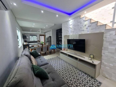 Casa com 3 dormitórios à venda, 90 m² por R$ 750.000,00 - Nova Mirim - Praia Grande/SP