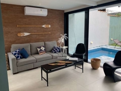 Casa de 3 suites para alugar no jardim são lourenço, riviera