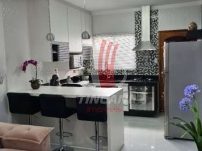 Casa em condomínio fechado com 2 quartos à venda na Rua Alto Belo, Vila Antonieta, São Paulo, 70 m2 por R$ 375.000