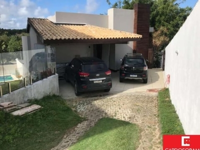 Casa em condomínio fechado com 3 quartos à venda na Avenida Professor Theócrito Batista, 442, Recreio Ipitanga, Lauro de Freitas, 200 m2 por R$ 650.000