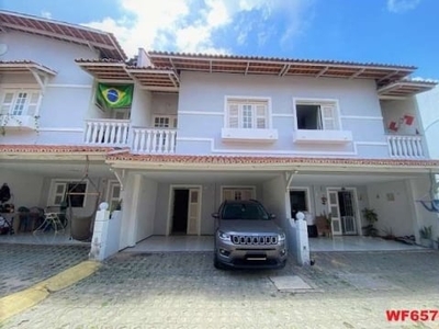 Casa em condomínio fechado com 3 quartos à venda na Rua Zuca Accioly, 1001, Manoel Dias Branco, Fortaleza por R$ 360.000