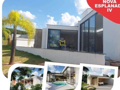 Casa em condomínio fechado com 3 quartos à venda no Alphaville Nova Esplanada, Votorantim , 214 m2 por R$ 2.280.000