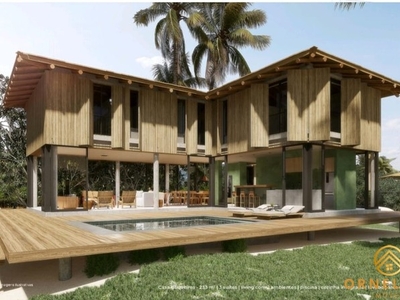 Casa em Condomínio pé na areia em Trancoso