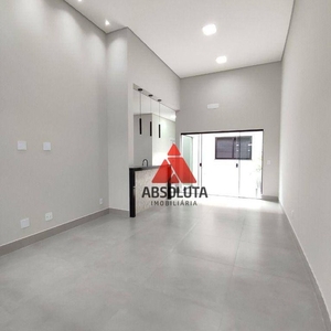 Casa nova com 3 dormitórios à venda, 125 m² por R$ 690.000 - Jardim Terramérica II - Ameri