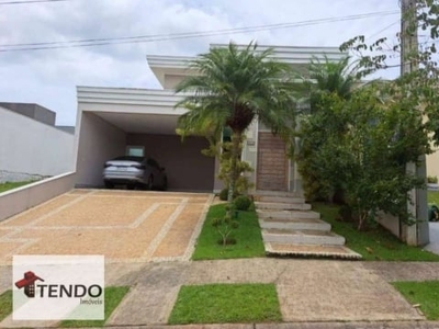 Casa com 3 dormitórios, 200 m² - venda por r$ 1.440.000,00 ou aluguel por r$ 7.960,00/mês - altos da bela vista - indaiatuba/sp