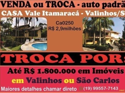 Casa Venda Condomínio Vale do Itamaracá, Valinhos SP, www.laerciocorretor.com.br