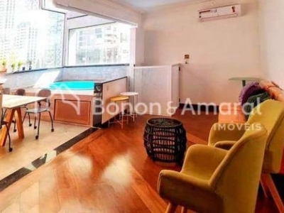 Cobertura com 1 quarto à venda na Doutor Emílio Ribas, 1007, Cambuí, Campinas por R$ 850.000