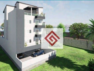 Cobertura com 2 dormitórios à venda, 85 m² por R$ 440.000,00 - Jardim Santo Alberto - Santo André/SP