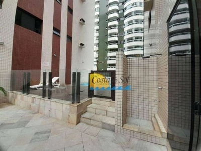 Cobertura com 4 dormitórios para alugar, 238 m² por R$ 7.000,00/mês - Canto do Forte - Praia Grande/SP