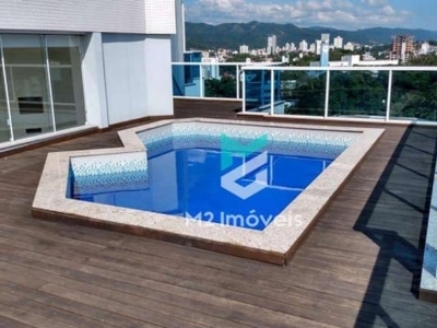 Cobertura com 4 dormitórios sendo 4 suítes com piscina à venda, 360 m² por R$ 2.200.000 - Victor Konder - Blumenau/SC