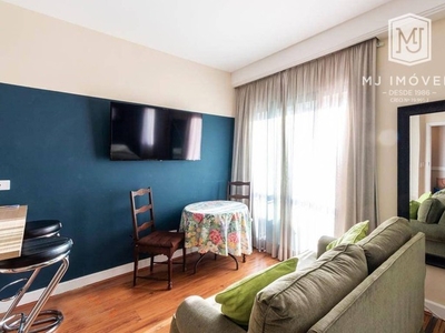 Flat com 1 dormitório, 30 m² - venda por R$ 360.000,00 ou aluguel por R$ 4.500,00/mês - Mo