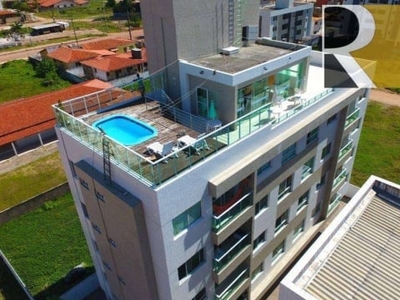 Flat com 1 dormitório à venda, 43 m² por r$ 199.000,00 - intermares - cabedelo/pb