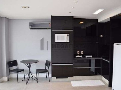 Flat com 1 quarto para alugar na R. HENRI DUNANT, 1006, Chácara Santo Antônio, São Paulo, 38 m2 por R$ 3.600