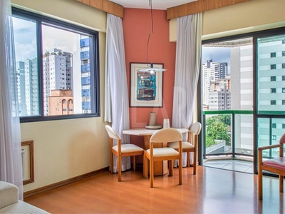 Flat para aluguel, 1 quarto, 1 suíte, 1 vaga, Savassi - Belo Horizonte/MG