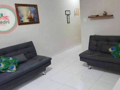 Kitnet com 1 dormitório à venda, 40 m² por R$ 180.000 - Antártica - Praia Grande/SP