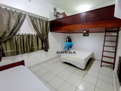 Kitnet com 1 dormitório à venda, 40 m² por R$ 250.000,00 - Pitangueiras - Guarujá/SP