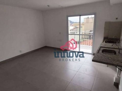 Studio com 1 dormitório à venda, 25 m² por r$ 169.000,00 - vila nilo - são paulo/sp