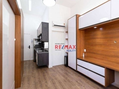 Studio ótimo para investimento com 1 dormitório, 25 m² - venda por R$ 490.000 ou aluguel por R$ 3.700,00/mês - Vila Madalena - São Paulo/SP