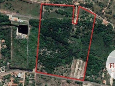 Terreno à venda, 485700 m² por r$ 7.285.500,00 - parada - são gonçalo do amarante/ce