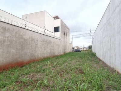 Terreno à venda na rua domingos santa cruz, 121, jardim dias ii, maringá por r$ 195.000