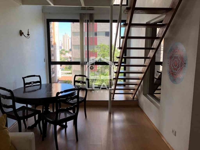 Apartamento com 1 quarto à venda no bairro Itaim Bibi, 57m²