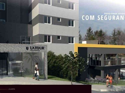 Apartamento com 2 quartos à venda no bairro Diamante, 44m²