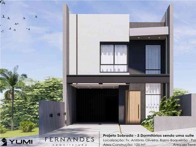 Casa com 3 quartos à venda no bairro Boqueirão, 125m²
