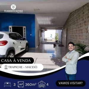 Casa com 4 quartos à venda no bairro Trapiche da Barra, 200m²