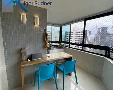 Apartamento 3 quartos com varanda gourmet na Pituba