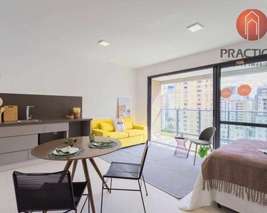 Apartamento à venda em Vila Olímpia, São Paulo-SP com 40 m², 1 quartos, 1 vagas