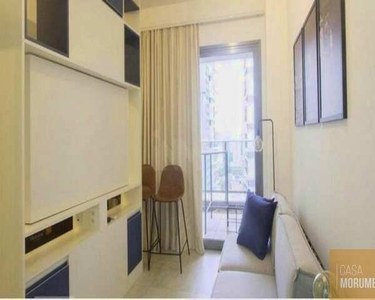 Apartamento com 1 Quarto à venda, 43m² - Brooklin -Condomínio Habitarte Verde