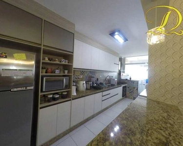Apartamento com 3 dormitórios à venda, 105 m² por R$ 695.000,00 - Canto do Forte - Praia G