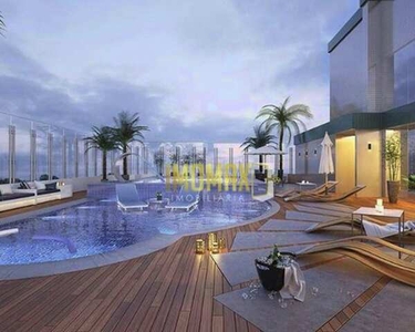 Apartamento com 3 dormitórios à venda, 125 m² por R$ 798.000,00 - Canto do Forte - Praia G