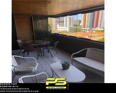 APARTAMENTO COM 4 DORMITÓRIOS À VENDA, 210 M² POR R$ 730.000 - MIRAMAR - JOÃO PESSOA/PB #P