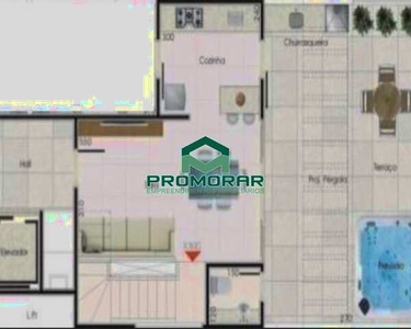 Apartamento de Luxo, 83,80m2, 3 quartos, 01 suíte, 02 vagas, à venda no Prado, Belo Horizo