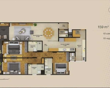 Apartamento para venda possui 160 metros quadrados com 3 quartos em Agriões - Teresópolis