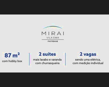 Breve Lançamento Mirai 87m² - Vila Ema