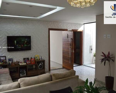 Casa térrea, padrão luxo, 3 quartos (suíte), espaço gourmet,03 vagas, Sapucaias III