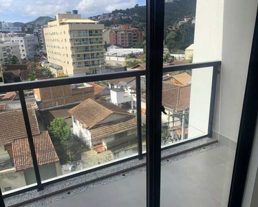 Prédio novo. Apartamento para venda com 90 m2, 3 quartos em Agriões - Teresópolis - RJ