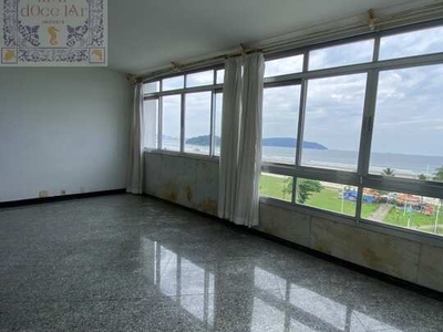 Venda Apartamento São Vicente SP - mAr dOce lAr - frente ao mar, apenas um apartamento po