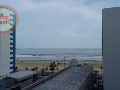 Kitnet com 1 dormitório à venda, 36 m² por r$ 180.000,00 - boqueirão - praia grande/sp
