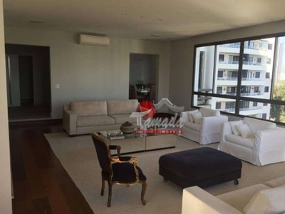 Apartamento com 4 dormitórios, 430 m² - venda por r$ 2.900.000,00 ou aluguel por r$ 15.000,00/mês - morumbi - são paulo/sp