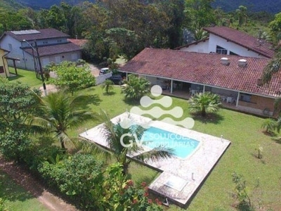 Casa à venda e locação de temporada em praia dura - ubatuba/sp .