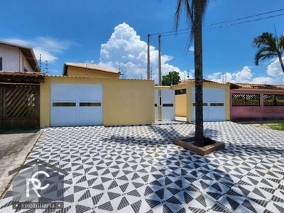 Casa com 2 dormitórios à venda, 52 m² por r$ 335.000,00 - campos elíseos - itanhaém/sp